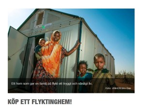 UNHCR flyktinghus